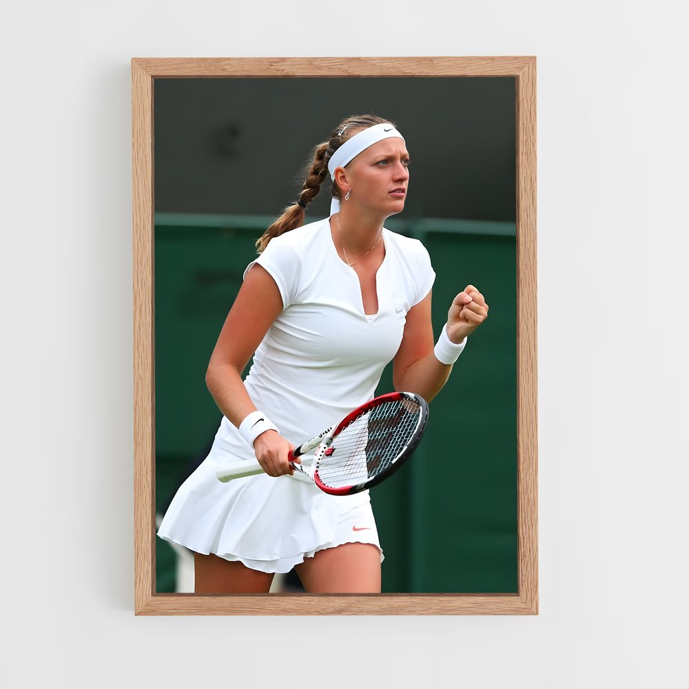 Poster Petra kvitova hauteur – affiche Tennis (vue 4)
